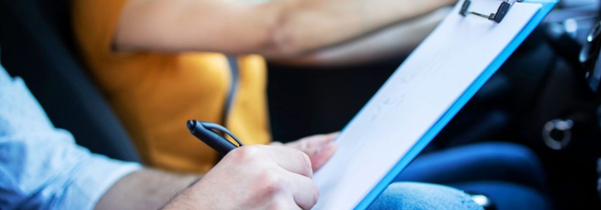 Errores comunes en el examen práctico de conducir